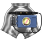 Two-way-valves with inlet collar, symmetrical, fitted with pneumatic rotary actuator5/2-way-impulse-solenoid-valve (2 coil) and