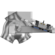 Two-way-valves with inlet collar, asymmetrical, fitted with pneumatic cylinder5/2-way-impulse-solenoid-valve (2 coil) and 2 prox