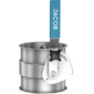 Throttle valves with seal, hand-operated