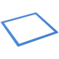 Gasket for transition piece from square to round